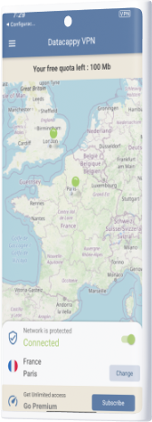 Datacappy VPN Android Image